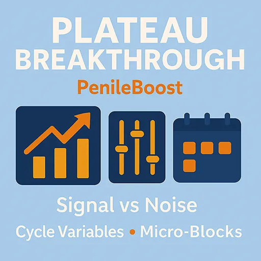 Plateaus breaking through chart